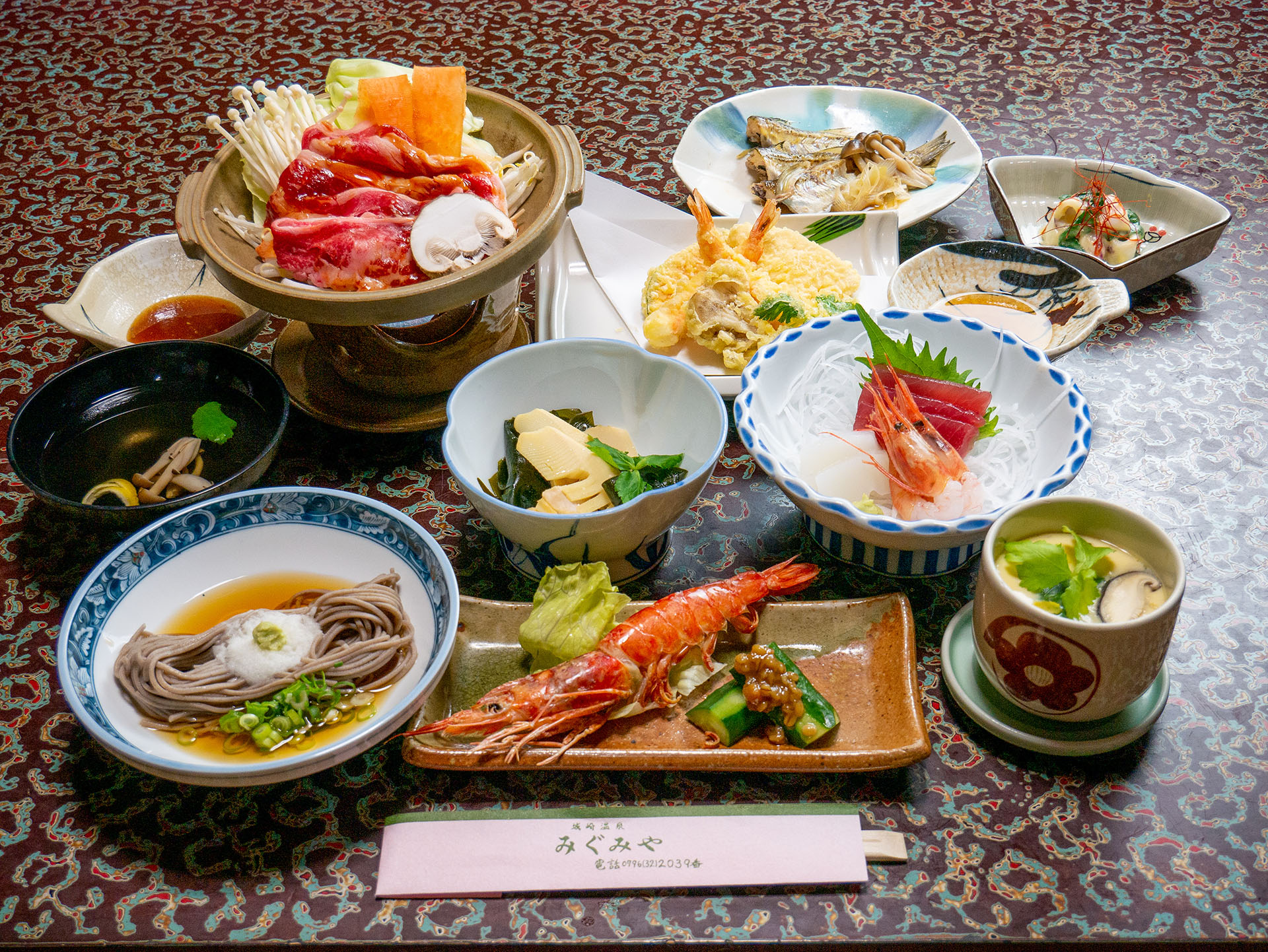 コスパ最高の料理 蟹 カニ かにすき 但馬牛